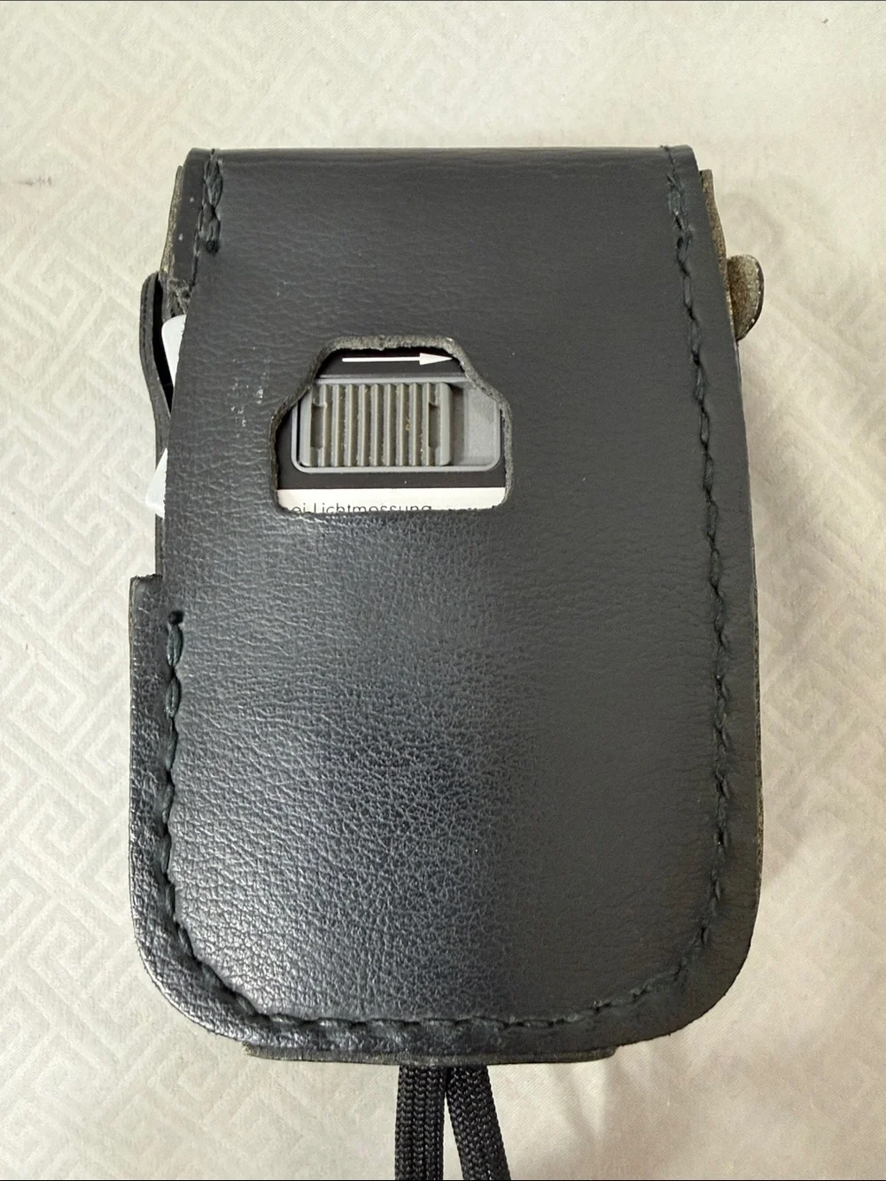 Vintage Gossen Luna-Pro Light Meter with Case Made in Germany Gray and Silver
